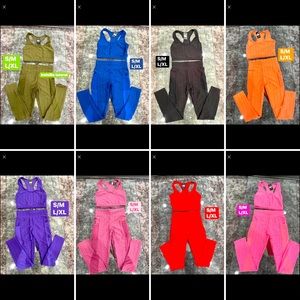 Activewear with Brazilian butt lift high waisted leggings